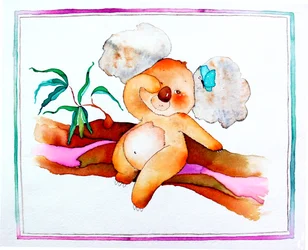 Koala (wc på papir)